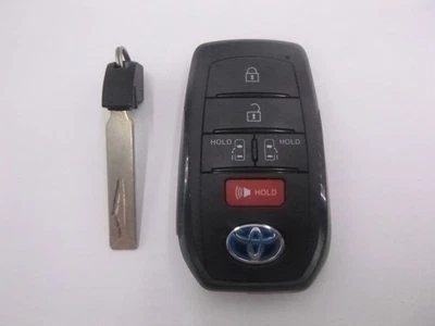 OEM Toyota Smart Remote Key Fob Blue Hybrid Logo For 2021 Toyota Venza - Image 1 of 3