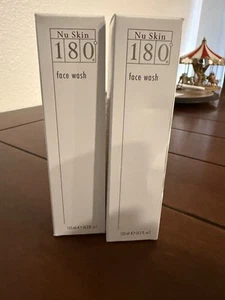 2 new Nu Skin 180 Face Wash 125 ml (4.2 fl. oz.) Sealed Tubes - Picture 1 of 2