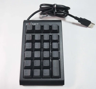 Topre REALFORCE 23UB Numeric Keypad Mechanical Tenkey USB Black Japanese Version - Image 1 of 4