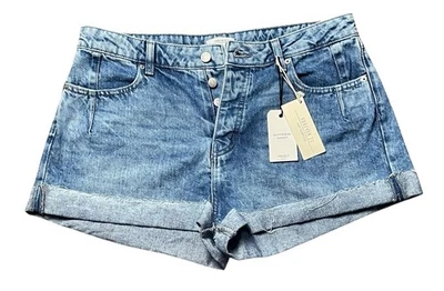 Pantalones Cortos Forever 21 Boyfriend Para Mujer Talla 31 Azul Denim 34x2.5 Nuevos con Etiquetas Foto 1 de 4