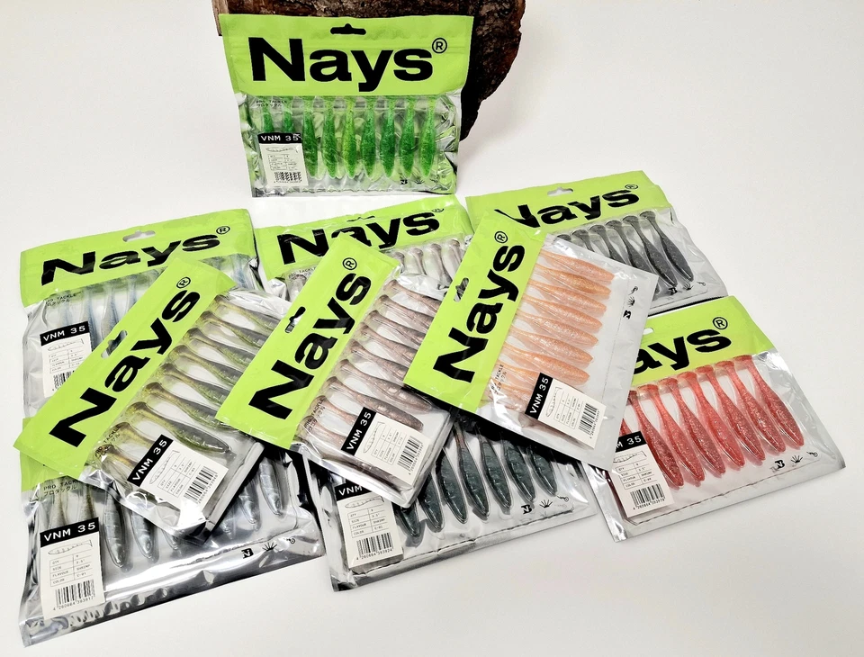 Nays VNM 35 3,5 Inch 8,9cm 4,5g C01 C02 C04 C05 C06 C07 C08 C12 C13 C14 NEW OVP