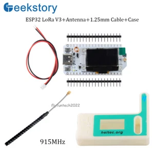 Antena OLED LoRa LoRa V3 Placa WiFi 915MHz ESP32 0,96" con Estuche - Imagen 1 de 10