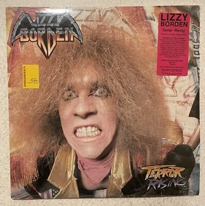 LIZZIE BORDEN - TERROR RISING LP 1987 METAL BLADE US ORIG HYPE STICKER - Bild 1 von 5
