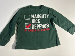 Camisa térmica Carters Boy talla 2T en buen estado - Imagen 1 de 4