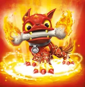 Skylanders Swap Force Fire Bone Hot Dog NFC Card FREE SHIPPING - Picture 1 of 4