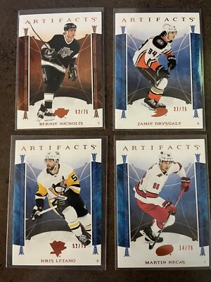 22-23 NHL Upper Deck Artifacts Paralel Autumn # to 75 Pick Your Card for $9! - Image 1 of 2