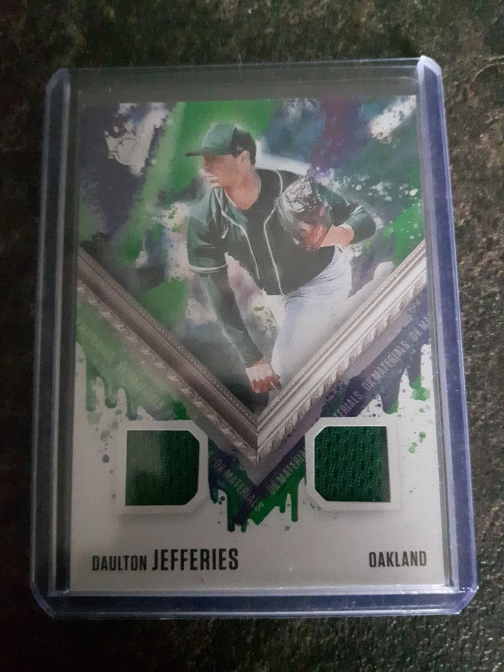 2021 Panini Diamond Kings DK Materials Daulton Jefferies Card# DKM-DA - Image 1 of 2