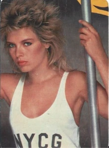 ⭕VTG Tarjeta Bolsillo Calendario 1986 KIM WILDE Portugal Grupo Música Cantante - Imagen 1 de 2