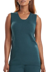 Natori Osaka Sweater Tank Top Spruce NWT $128 - Picture 1 of 2