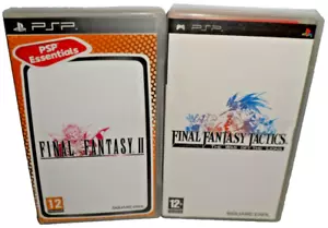 Giochi PlayStation Portable PSP x2: Final Fantasy II (2) + Tattiche (con manuali) - Foto 1 di 24