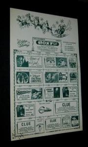 Orignl CHISTMAS 1985 Hinton Alberta DEATH WISH ROCKY Agnes Of God SILVER BULLET - Picture 1 of 1