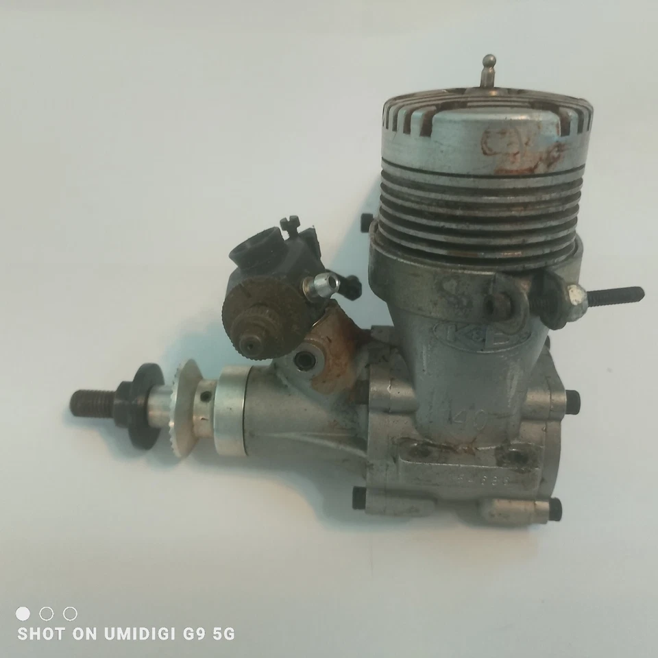 K&B .40 RR Model Airplane Engine Estate Find - Image 1 of 4