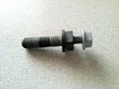 BMW 750i 750Li E65 E66 2004-2008 ~ pasador de tierra de bisagra del capó delantero ~ pieza OEM Foto 1 de 3