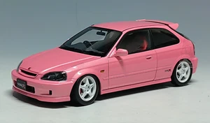 1/18 MotorHelix Honda Civic Type R ( EK9 ) RHD in Pink - Picture 1 of 10
