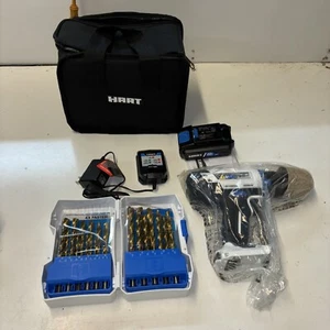 Hart 20v 1/2” Drill/Driver Value Kit With 29 Drill Bits. N  0006 - Picture 1 of 4