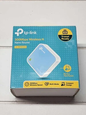 TP-Link 300Mbps Wireless Mini Travel Router AP Wi-Fi Range Extender - Image 1 of 4