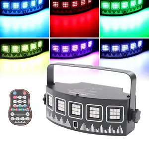 RGB B��hnenbeleuchtung DJ Projektor Disco LED Strobo Lichteffekt Lampe Party USB - Bild 1 von 14