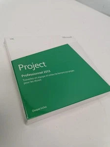 DVD MICROSOFT PROJECT PROFESSIONAL 2013 NEUF, Afrique française/Caraïbes, 32/64 bits - Photo 1/3