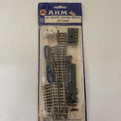 Vintage Atlas AHM Train HO Scale Remote Switch Left  Hand # 2502D New W/Box - Image 1 of 4