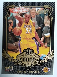 KOBE BRYANT KB-83 UPPER DECK MVP 2008-09 - Picture 1 of 2