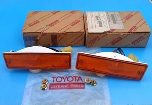 NOS/JAPAN FRONT TURN SIGNAL LAMP., L/R For TOYOTA COROLLA AE80 AE82 AE85 AE86 - Picture 1 of 12