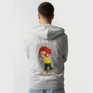 Bavarian Caps Zipper Grantig By Nature Pumuckl Sweat Jacket Hoodie Unisex - Picture 1 of 8