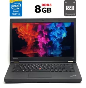 Lenovo ThinkPad T440p Core i5 /8 RAM / 128 GB SSD Win 11+ Office - Bild 1 von 6