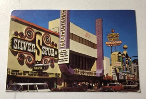 Reno Nevada Silver Spur Horseshoe And Primadonna Postcard - Picture 1 of 2