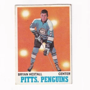 Bryan Hextall 1970 71 Topps NHL Hockey 94 Pittsburgh Penguins - Bild 1 von 3