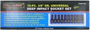 6pc 3/8" dr 5" Extension Metric BALL POINT HEX KEY BIT SOCKET SET S2 STEEL - Picture 1 of 1