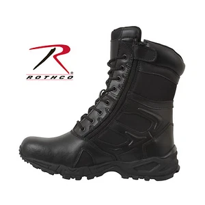 Rothco 5358 Forced Entry Deployment Boot With Side Zipper - Black - Picture 1 of 6