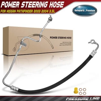 Conjunto de manguera de línea de presión de dirección asistida para Nissan Pathfinder 2003 2004 3,5 L Foto 1 de 4