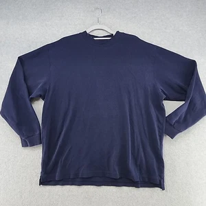 Vintage Cambridge Classics Shirt Mens Sz XL Blue Denim Long Sleeve Pullover 90s - Picture 1 of 13
