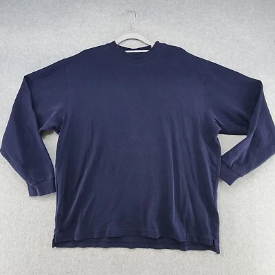 Vintage Cambridge Classics Shirt Mens Sz XL Blue Denim Long Sleeve Pullover 90s - Image 1 of 4