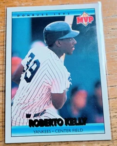 1992 Donruss McDonald's MVP Roberto Kelly #4 Canada Promo New York Yankees MLB - Picture 1 of 2