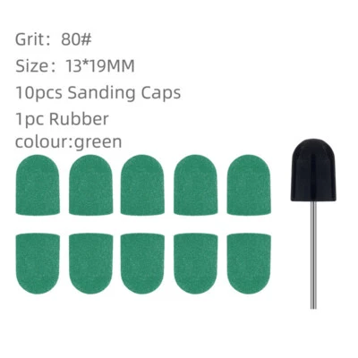 Polish Remover Tool Nail Buffing Electric Nail Drill Bits Nail Art Manicure New⌒ - Image 1 of 4