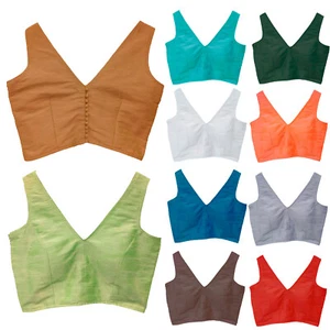 Blusa de saris indio para mujer Vnack diseñador Choli aspecto tradicional para todas las ocasiones - Imagen 1 de 50