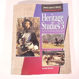 Heritage Studies 3 for Christian Schools Bob Jones Education 2nd Edition 1997 - Imagen 1 de 8