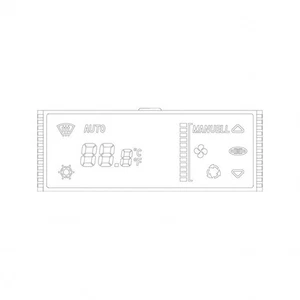 For 911 (996) 986 Heater A/C,Temperature Climate Control Display - Picture 1 of 12