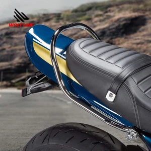 WOLFLINE Rear Passenger Seat Handlebars Grab Bar For Kawasaki Z900RS 2018-2024 - Picture 1 of 24