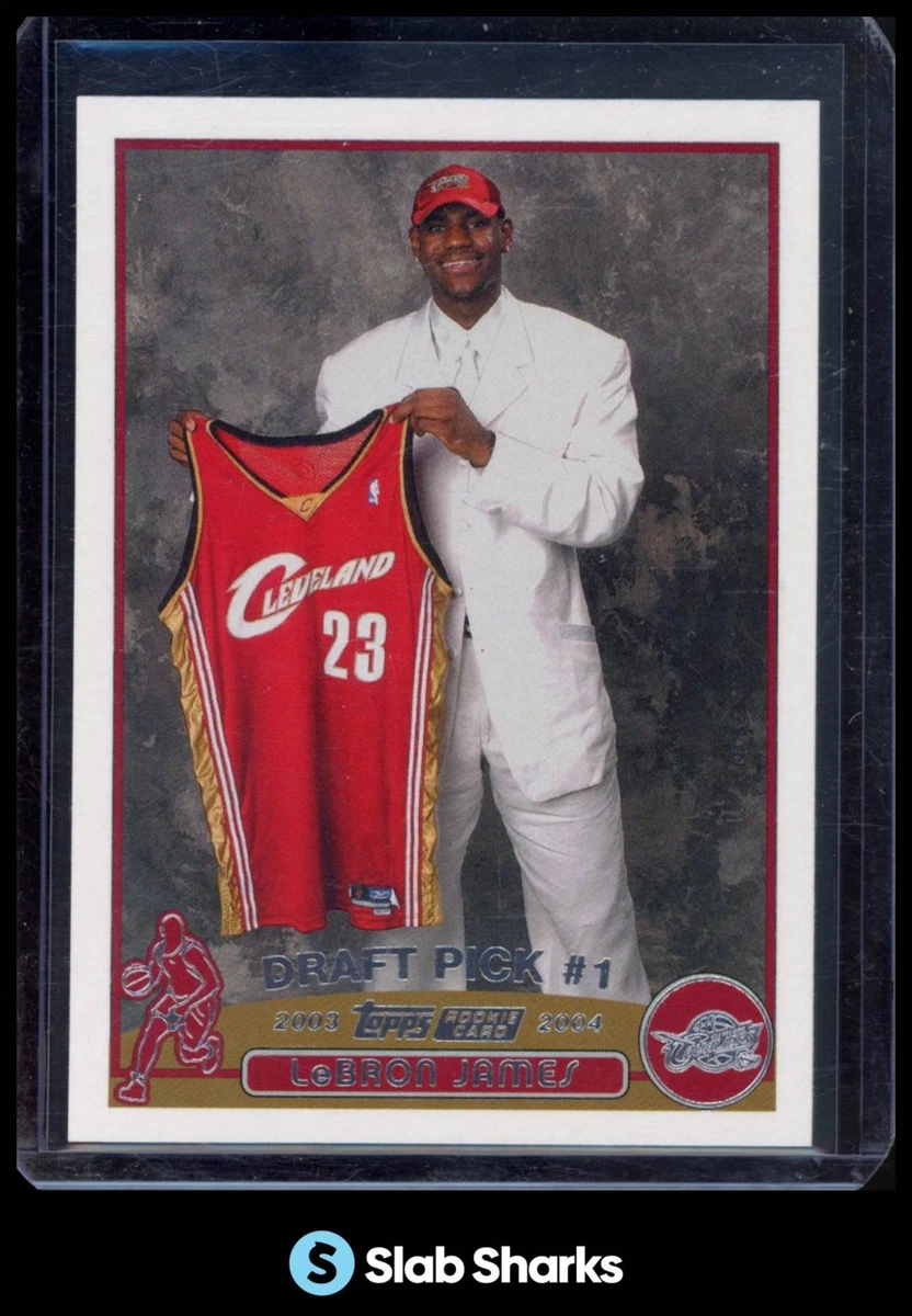 Topps LeBron James Rookie Basketball Trading Card Singles for sale