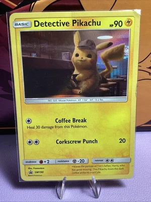 Detective Pikachu SM190 Sm Holo - Image 1 of 2
