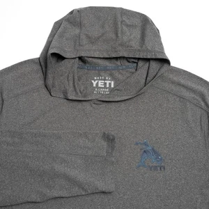 Yeti Hoodie Sunshirt Men's XL Moisture Wicking UPF 50 Fishing Outdoors Camping - Picture 1 of 7