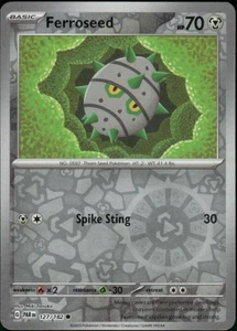 Ferroseed 127/182 | Paradox Rift | Common Reverse Holo | NM Pokémon Card - Picture 1 of 1