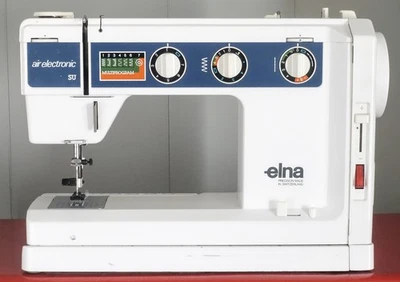 Máquina de coser ELNA Air Electronic SU 68 EXCELENTE **RECIÉN REPARADA** Foto 1 de 4