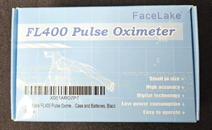 FaceLake FL400 Pulsoximeter schwarz für Sport und Luftfahrt Neu im Karton versiegelt - Bild 1 von 6