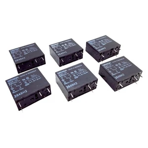 Lot of 6 Omron G2R-14-DC24 Power Relay, SPDT-NO/NC, 10A 250VAC/30VDC, 24VDC Coil - Picture 1 of 5