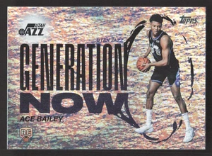 2025-26 Topps #GN-5 Ace Bailey Generation Now Holo Foil - Picture 1 of 2