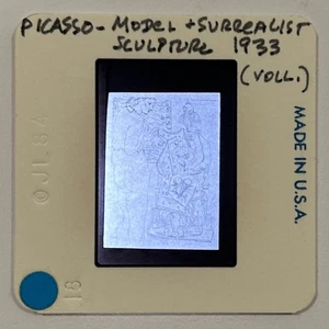Picasso Dia - Modell & surrealistische Skulptur 1933 - 35mm Vintage Art Vol. I - Bild 1 von 1