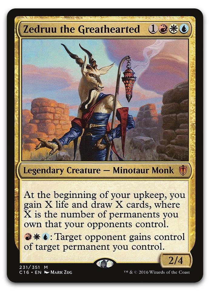Zedruu the Greathearted #231 (LP) Commander 2016 C16 Magic MTG - Image 1 of 2